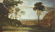 Claude Lorrain Ostermorgen oil on canvas